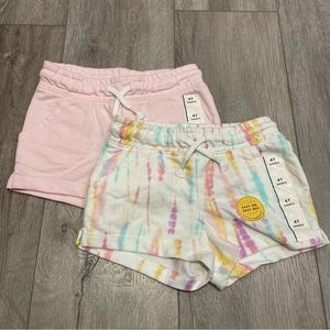NWT Cat & Jack Knit Pull-On Shorts (Set of 2) - Toddler Size 4T
